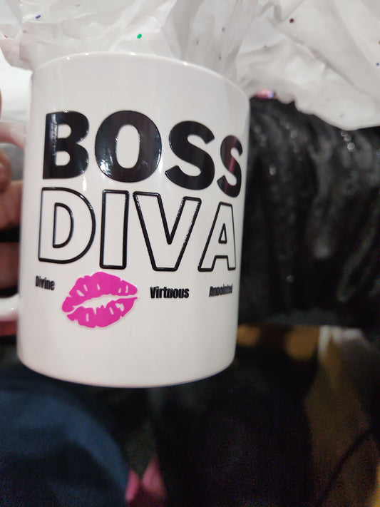 Boss Diva statement mug